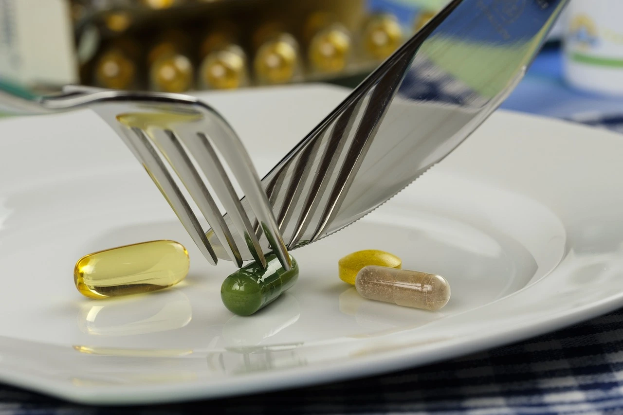 Magnesium supplements.