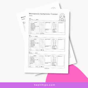 Menopause Symptom Tracker (Weekly Printable)